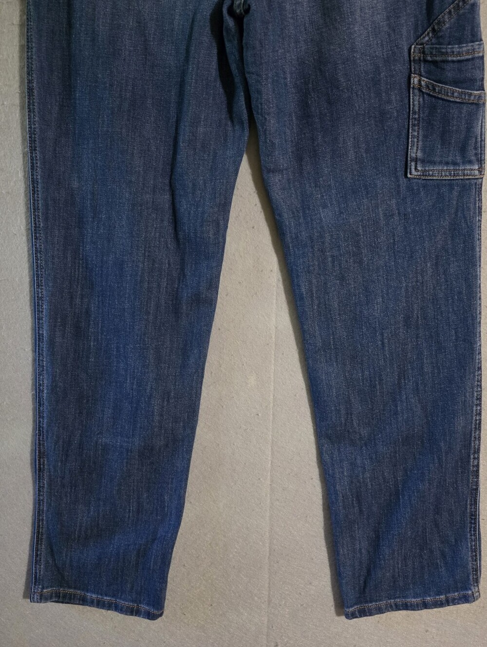 Pilcro And The Letterpress Anthropologie Patchwork Carpenter Jeans Size 28 - Picture 11 of 11